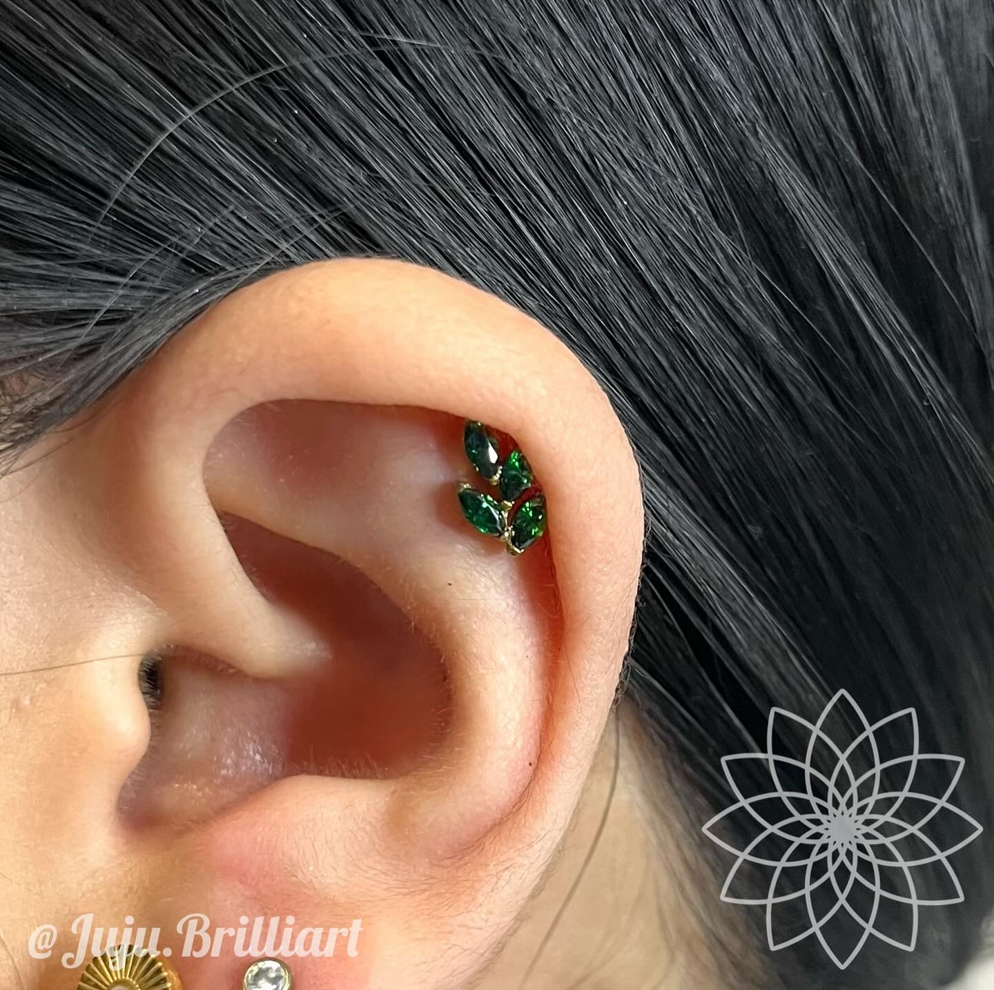 Juju ear piercing