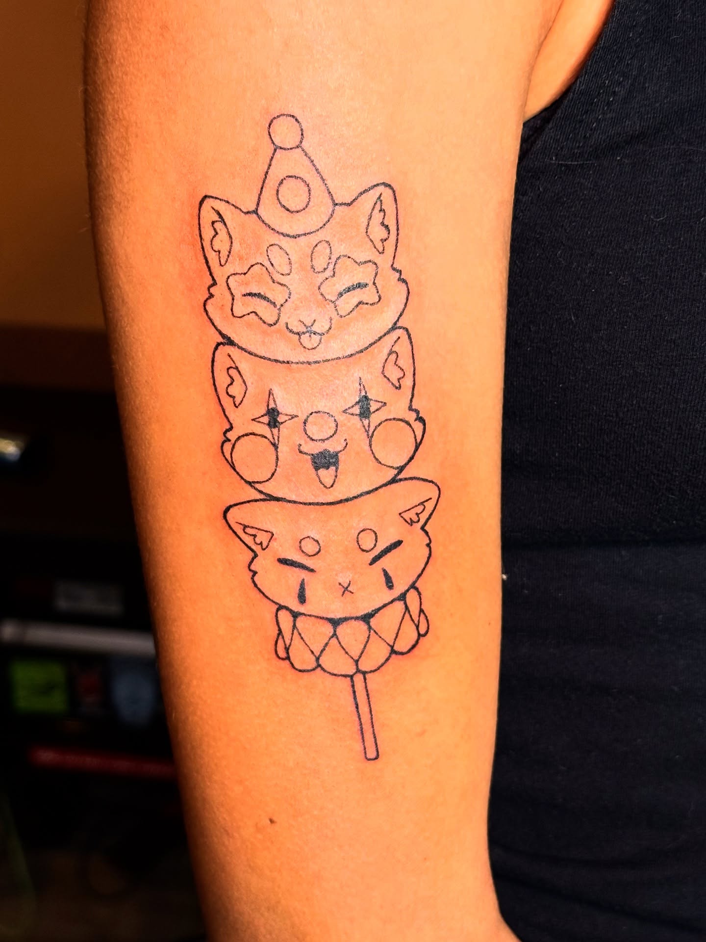 Kris custom design tattoo