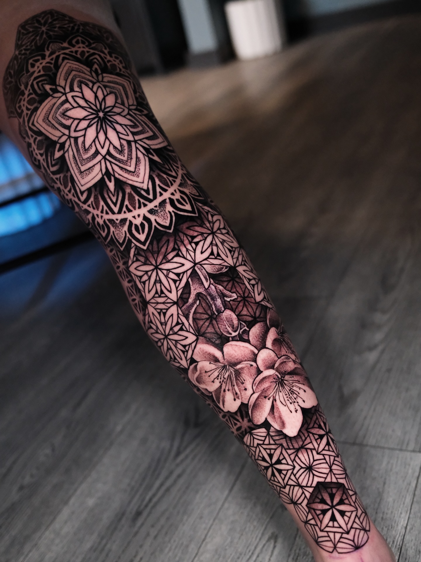 Raul Wesche mandala tattoo